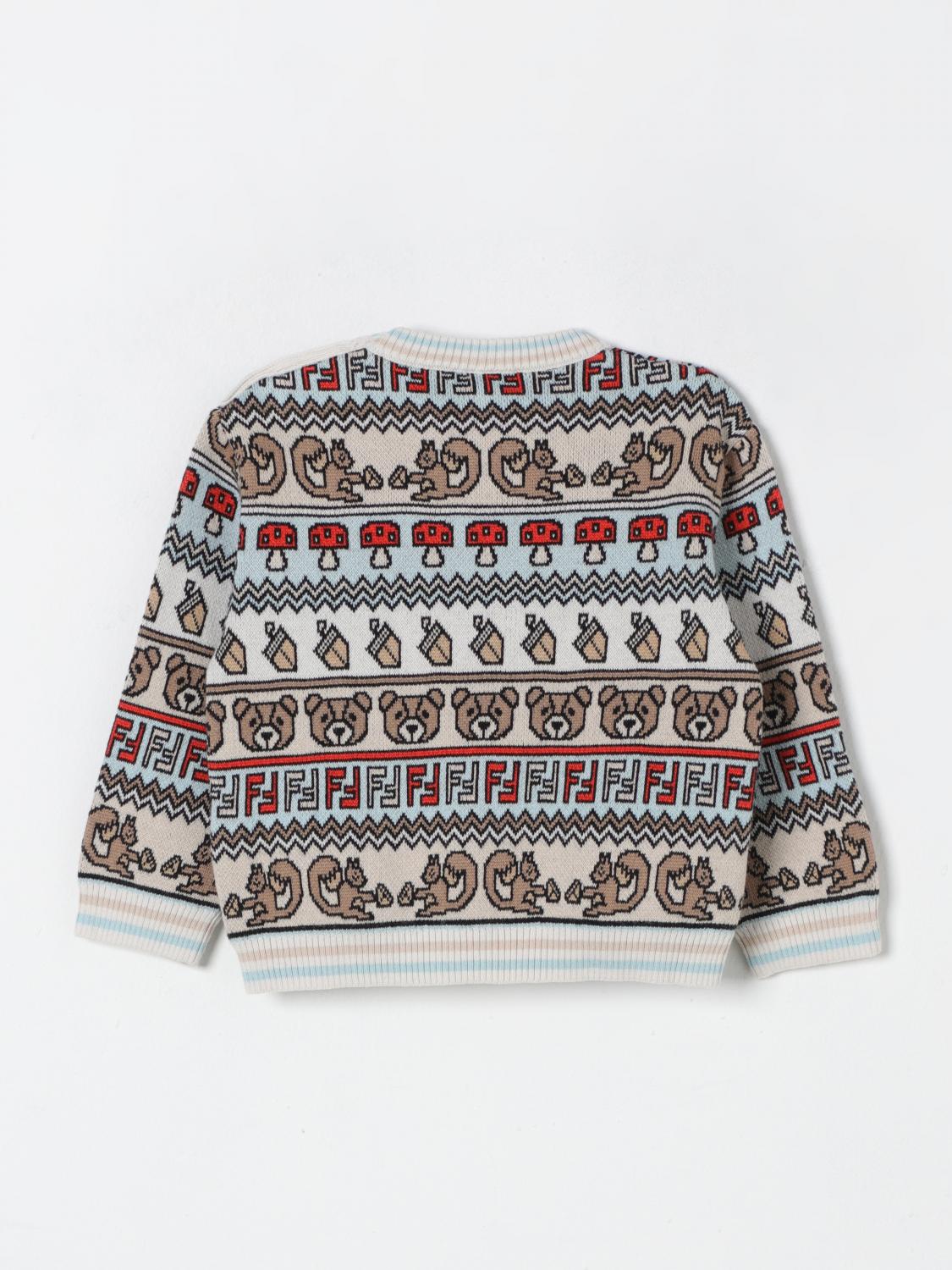 Fendi Sweater Kids Red