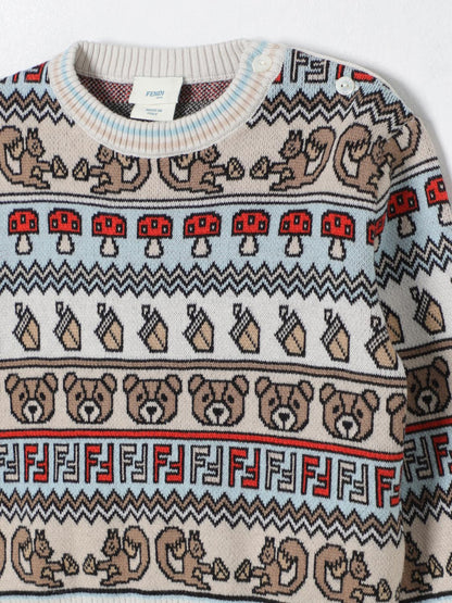 Fendi Sweater Kids Red