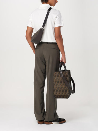 Fendi Pants Men Green