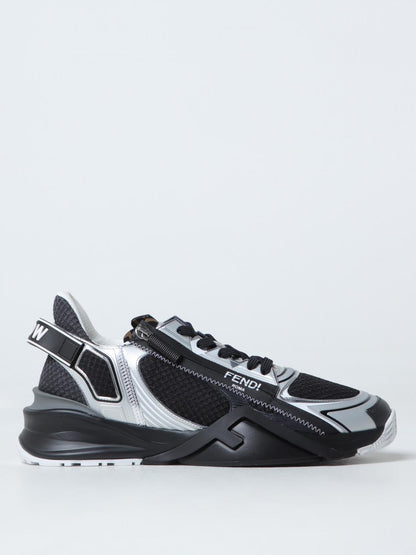 Fendi Sneakers Men Silver