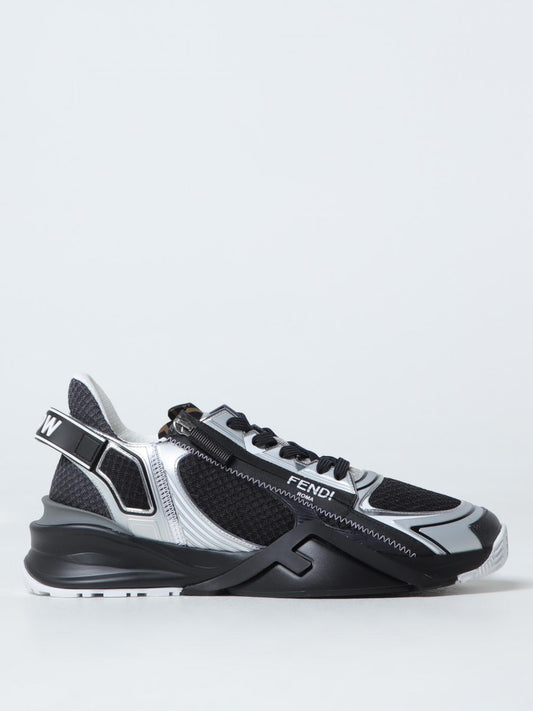 Fendi Sneakers Men Silver