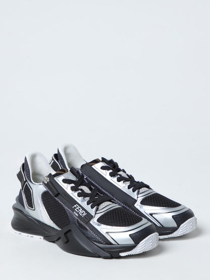 Fendi Sneakers Men Silver