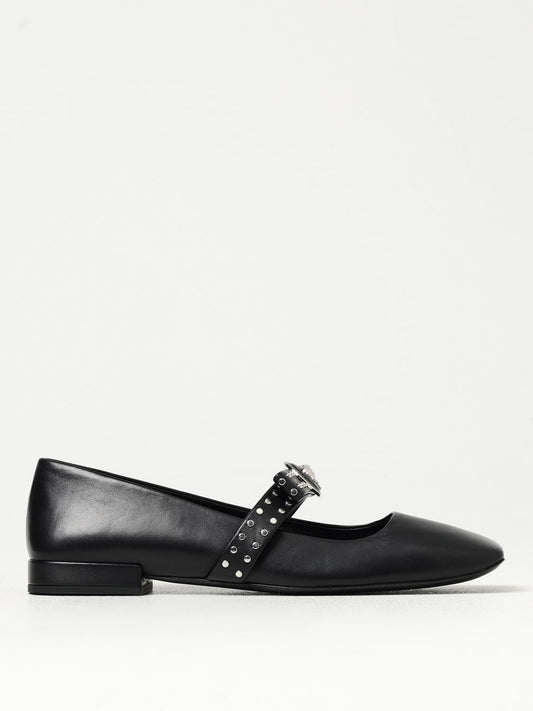 Versace Ballet Flats Woman Black