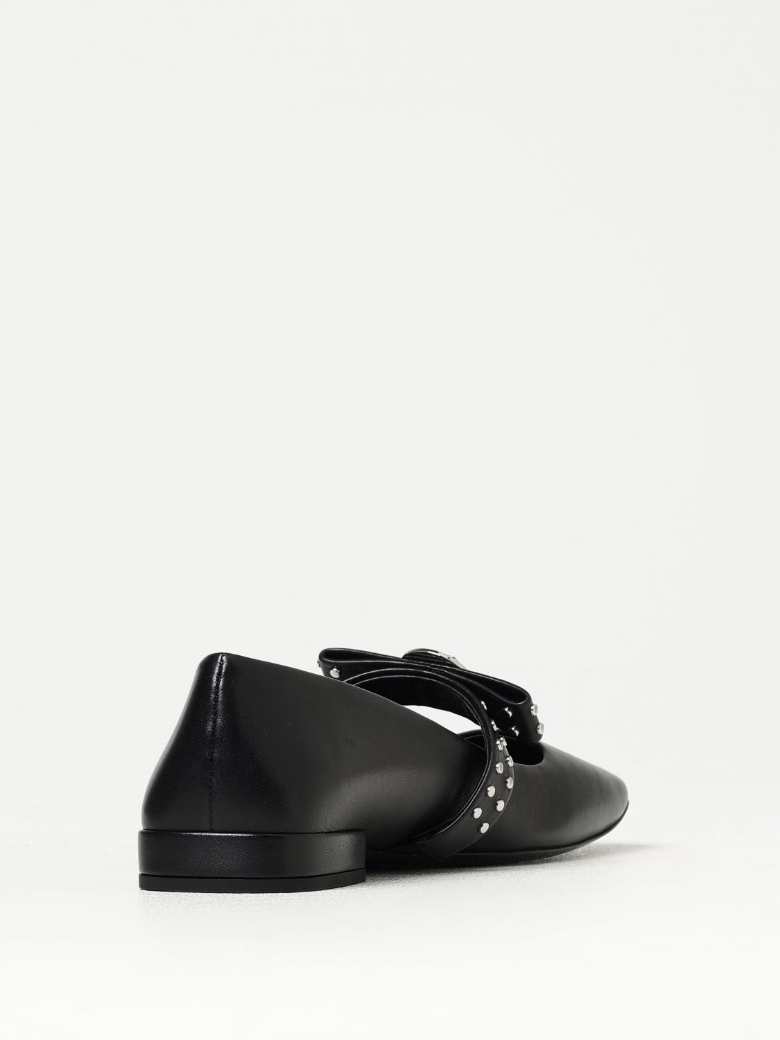 Versace Ballet Flats Woman Black