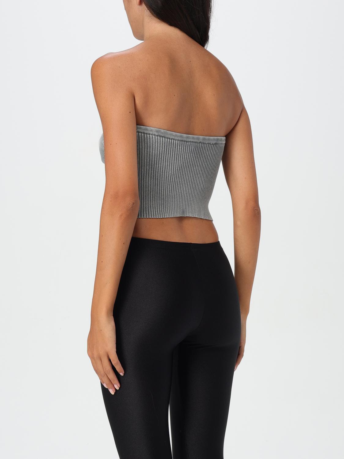 Diesel Top Woman Grey