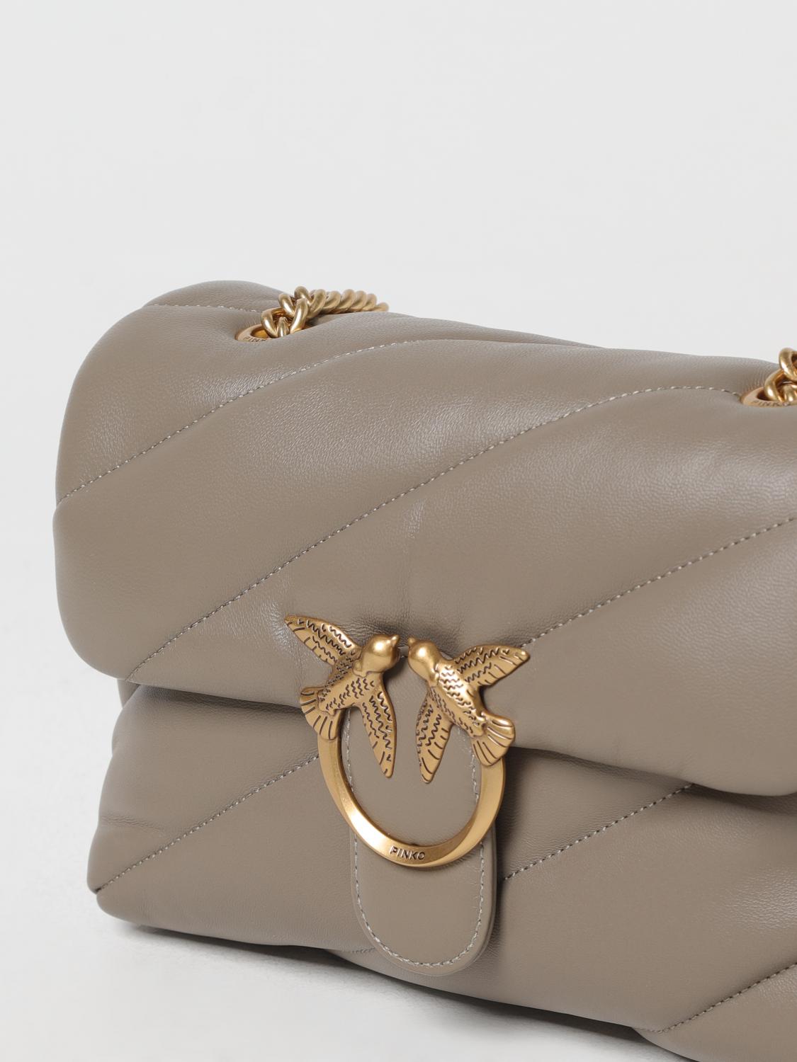 Pinko Shoulder Bag Woman Beige