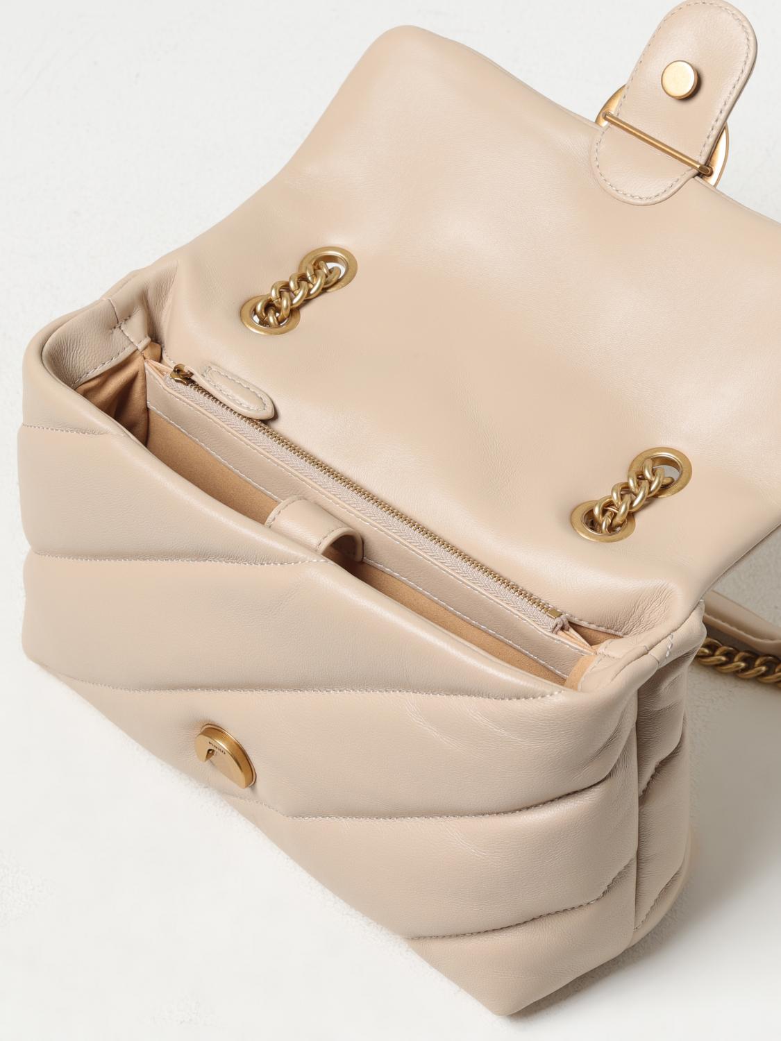 Pinko Shoulder Bag Woman Beige