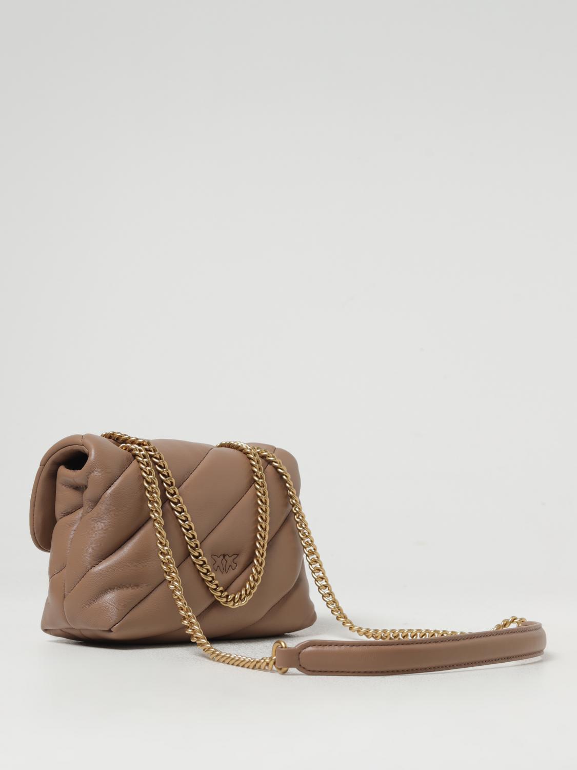 Pinko Mini Bag Woman Beige