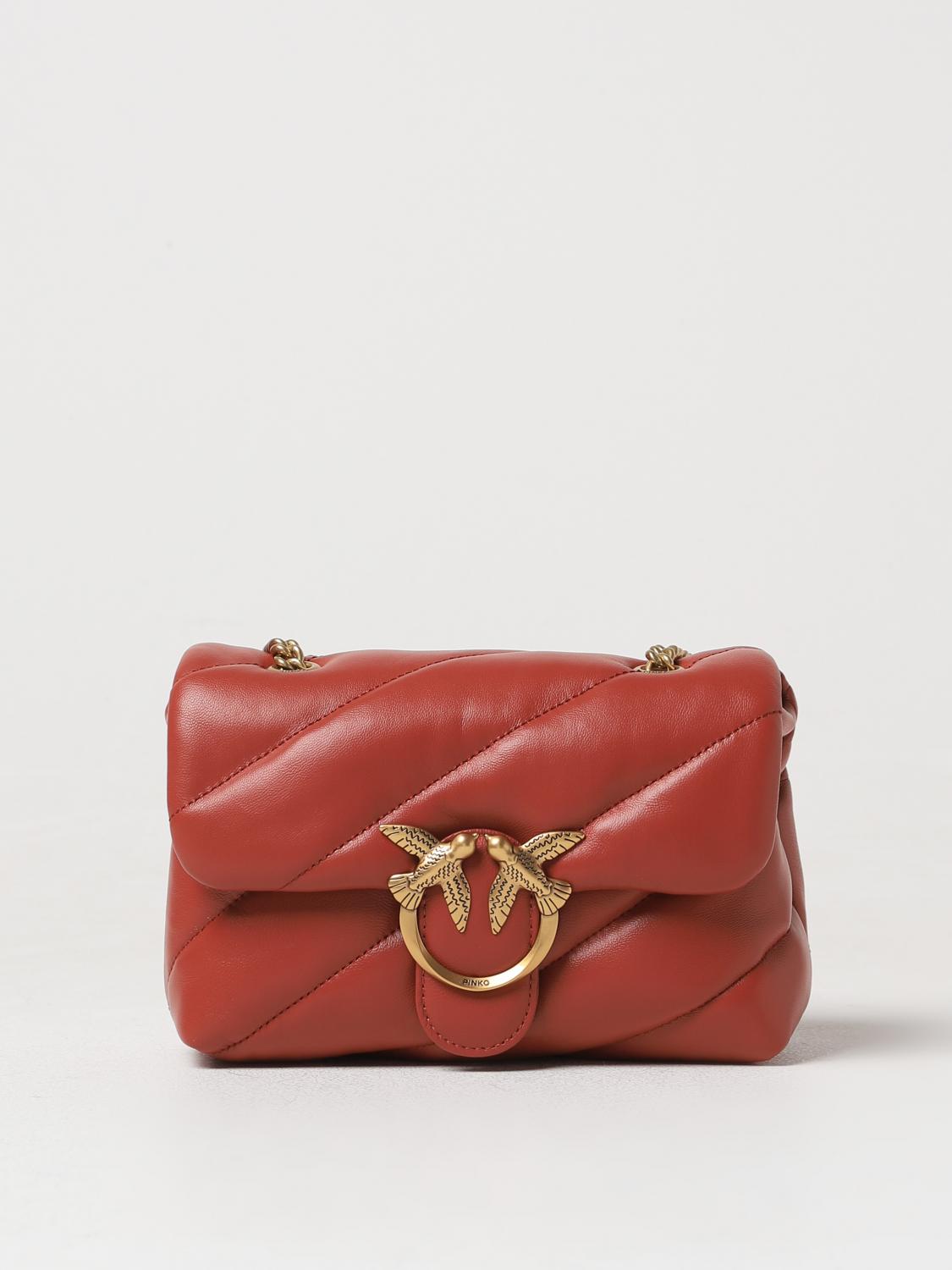Pinko Mini Bag Woman Beige