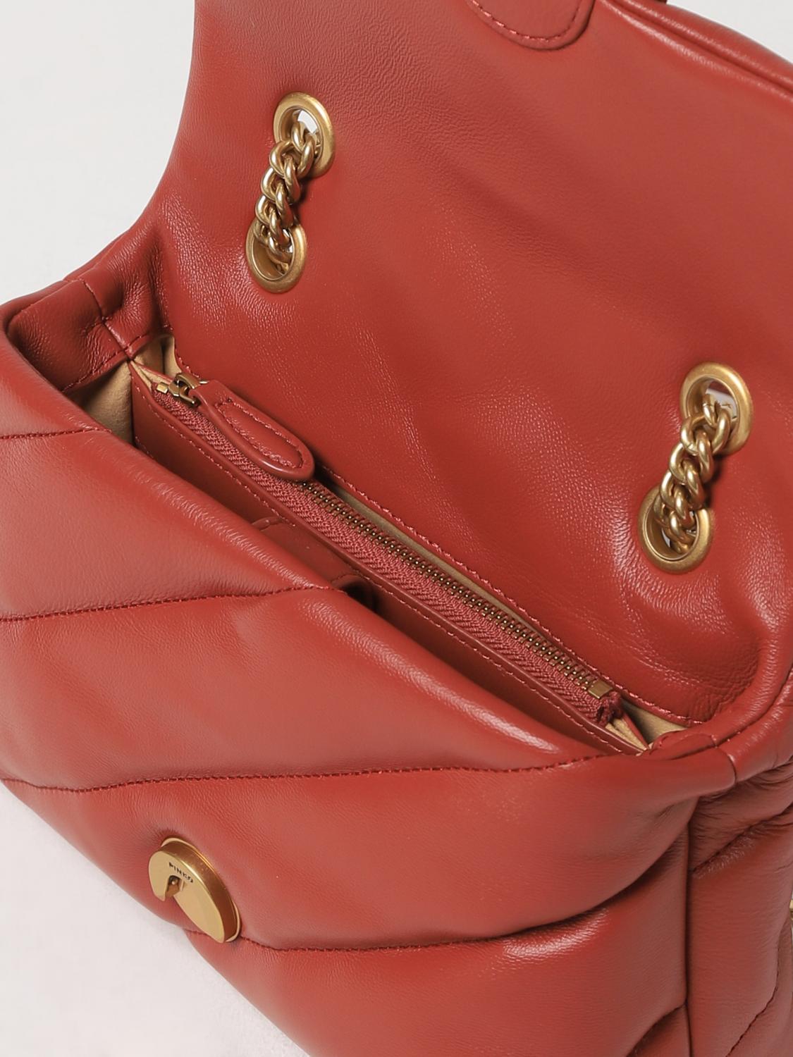Pinko Mini Bag Woman Beige