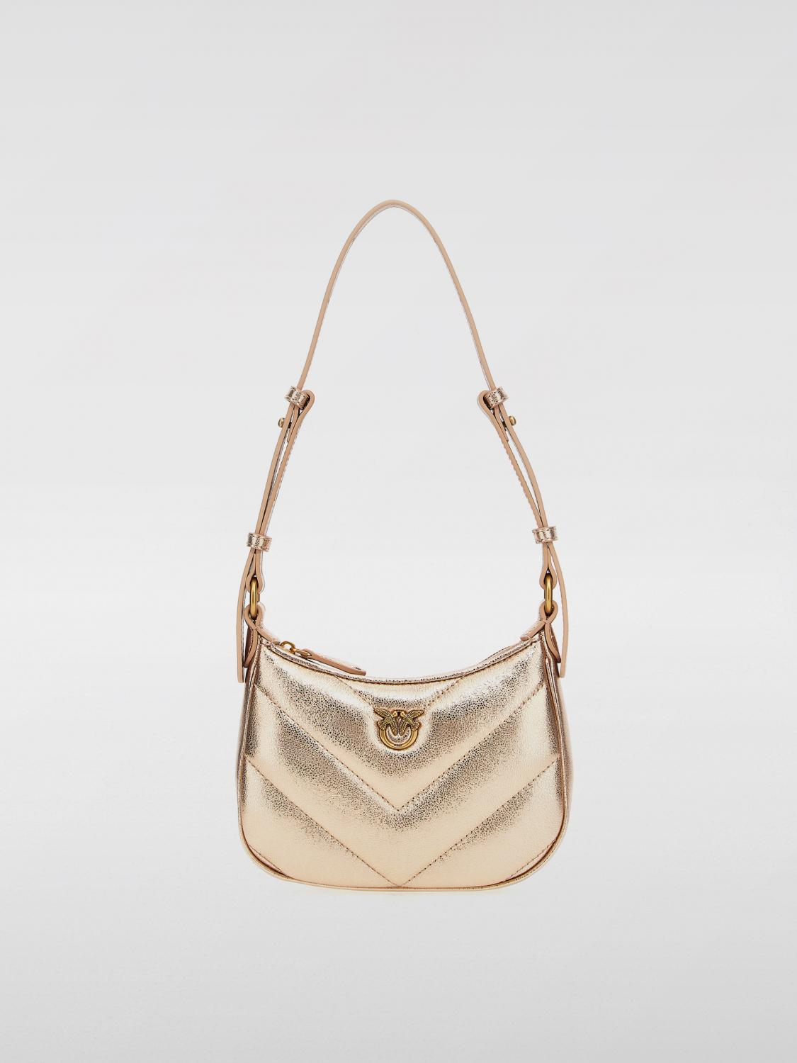 Pinko Mini Bag Woman Gold