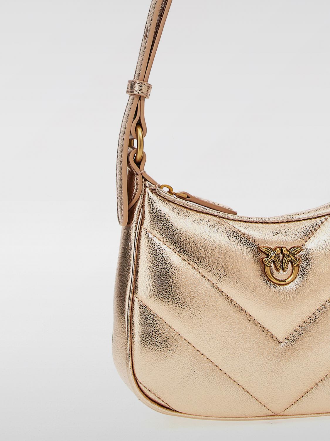 Pinko Mini Bag Woman Gold