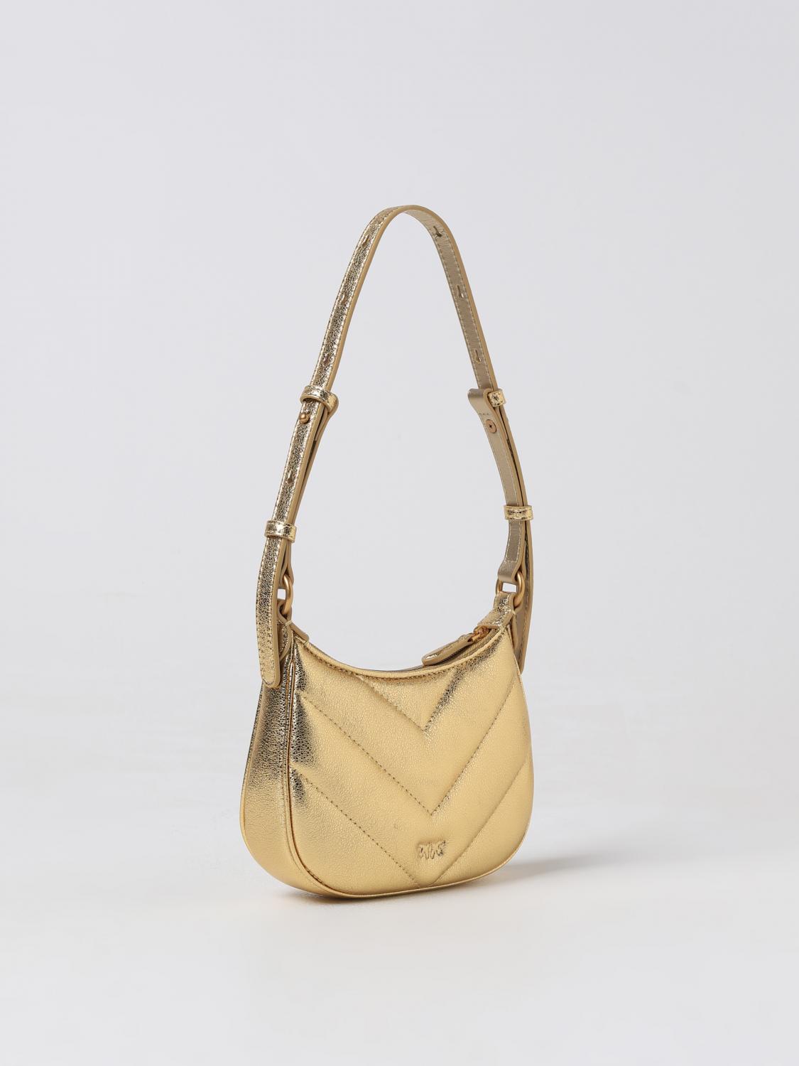 Pinko Mini Bag Woman Gold