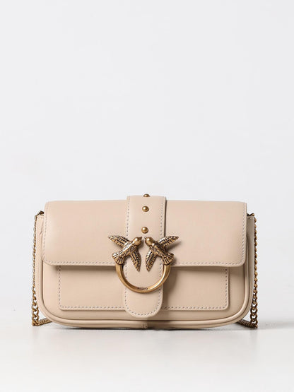 Pinko Mini Bag Woman Beige