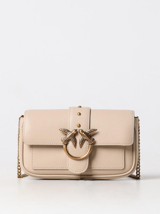 Pinko Mini Bag Woman Beige