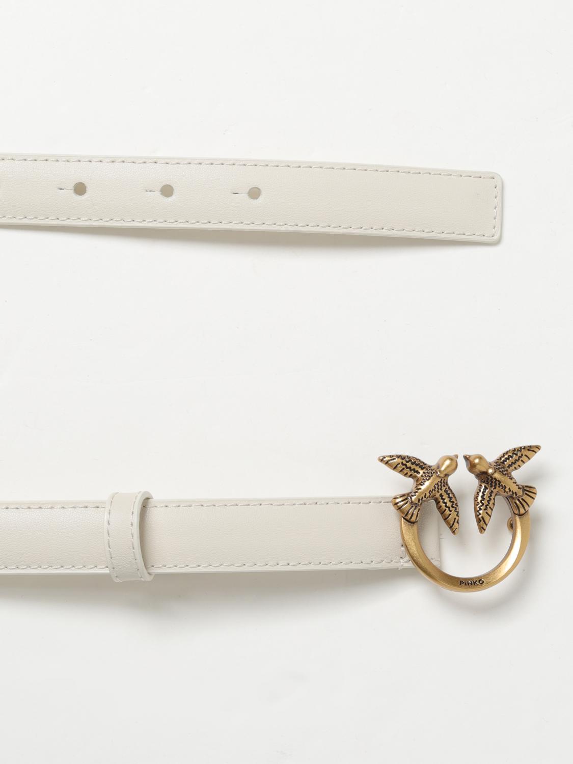 Pinko Belt Woman White