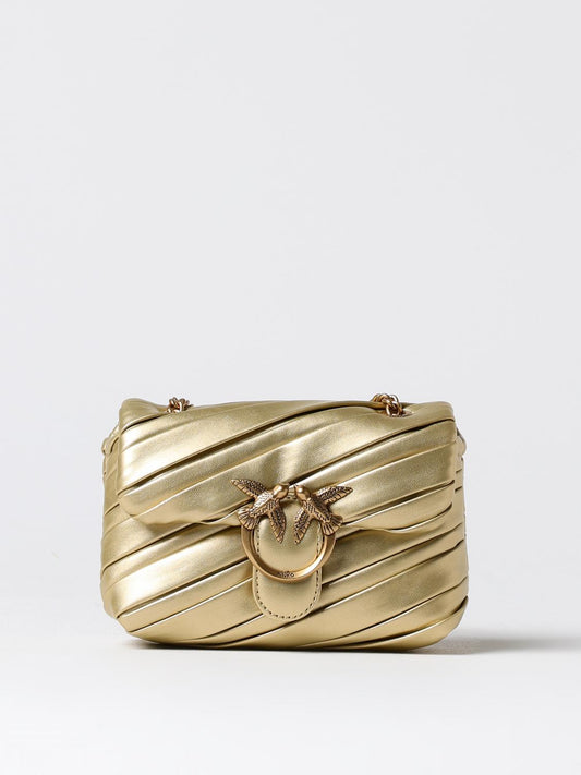 Pinko Mini Bag Woman Gold