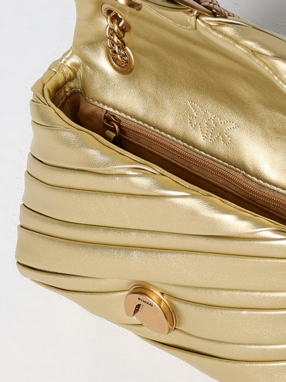 Pinko Mini Bag Woman Gold
