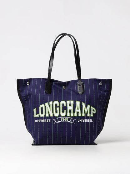 Longchamp Tote Bags Woman Blue
