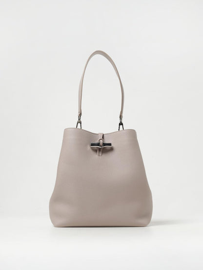Longchamp Shoulder Bag Woman Dove Grey
