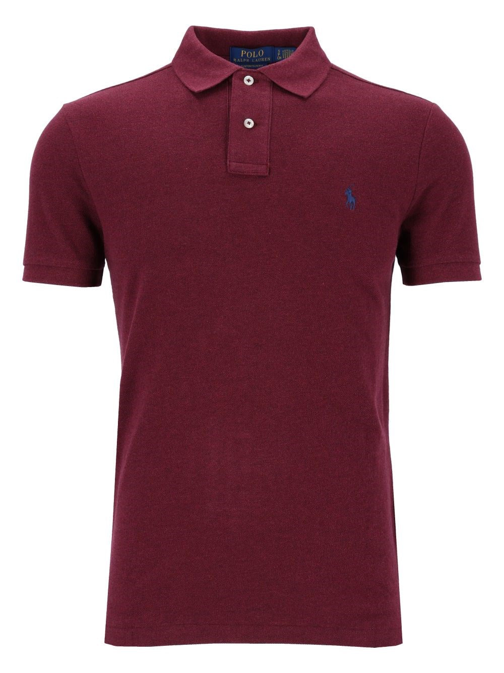 Polo Ralph Lauren "The Iconic Custom" Polo Shirt - Bordeaux