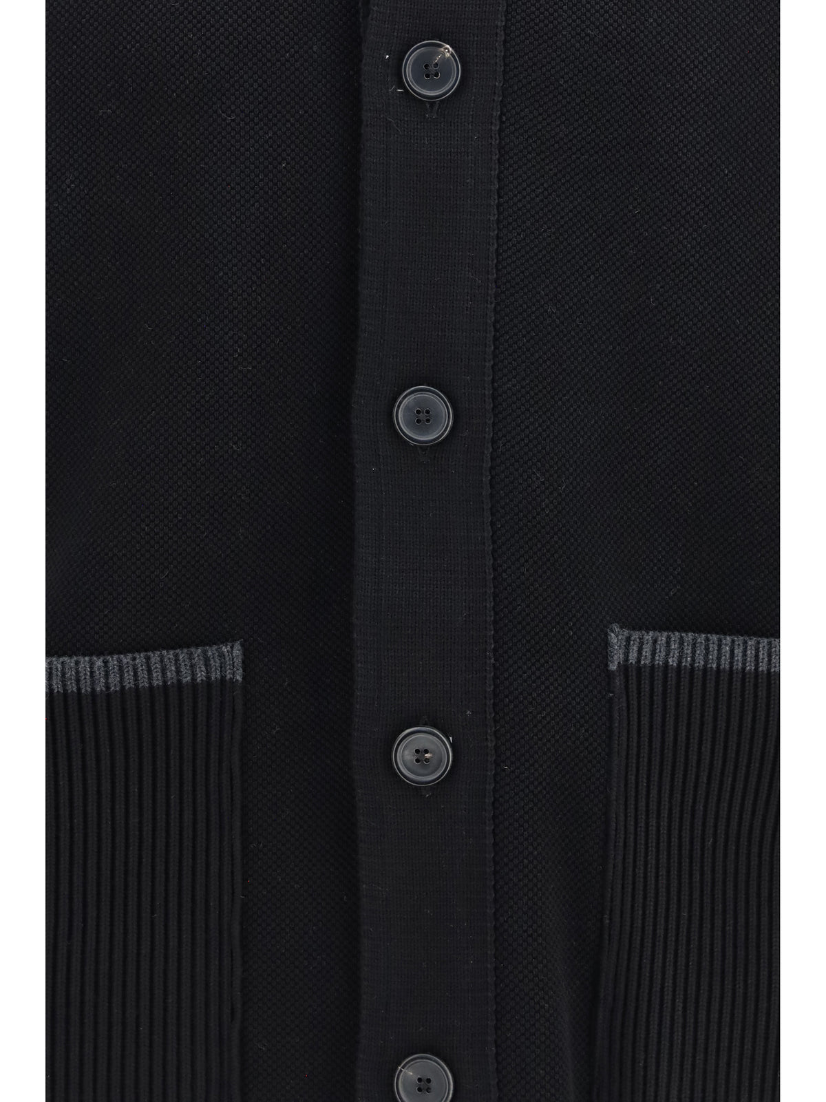 Thom Browne 4-Bar cotton piqué Jacket - Black