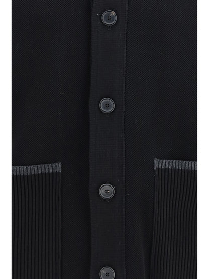 Thom Browne 4-Bar cotton piqué Jacket - Black