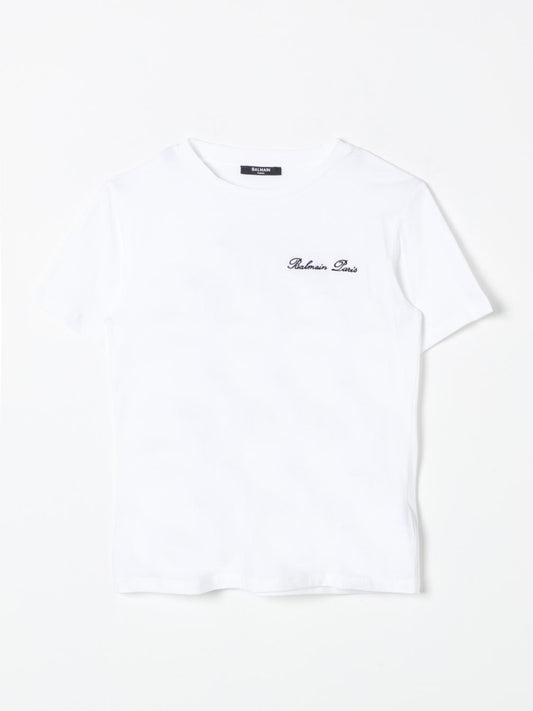 Balmain T Shirt Kids White