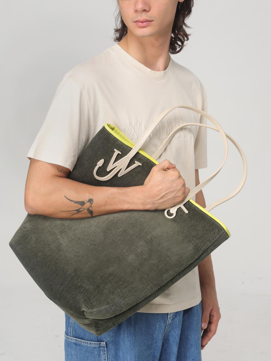 Jw Anderson Tote Bags Woman Kaki