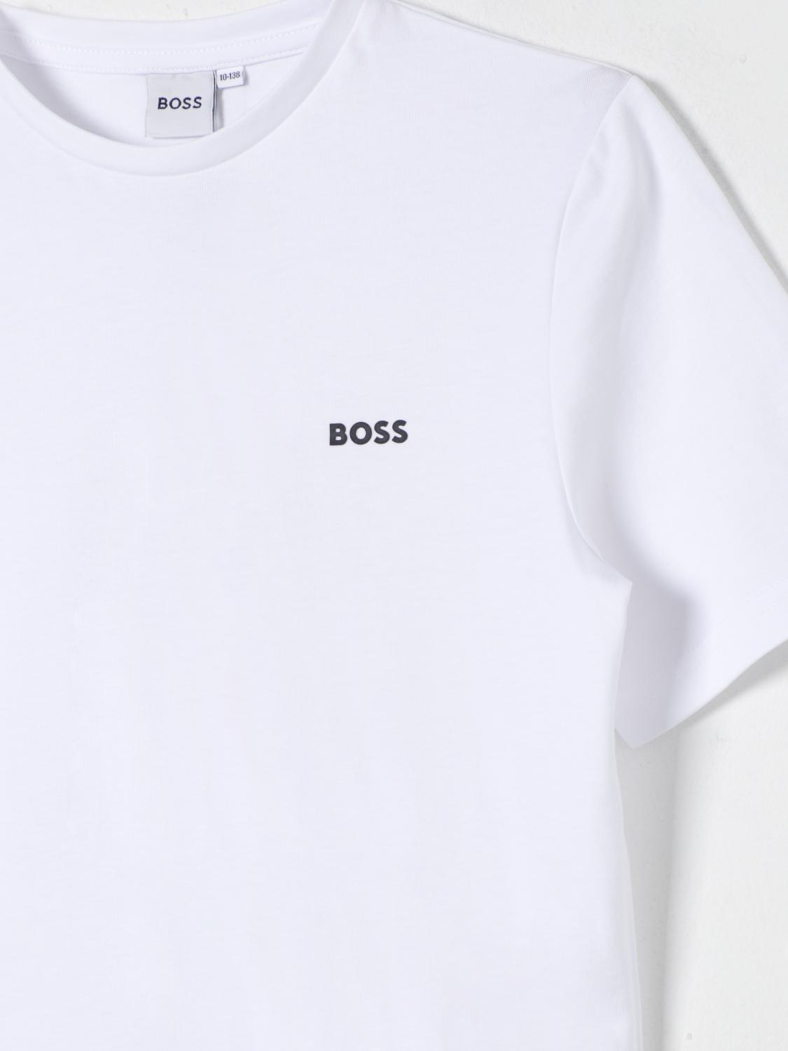 Boss T Shirt Kids White