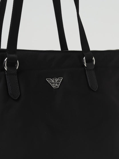 Emporio Armani Tote Bags Woman Black