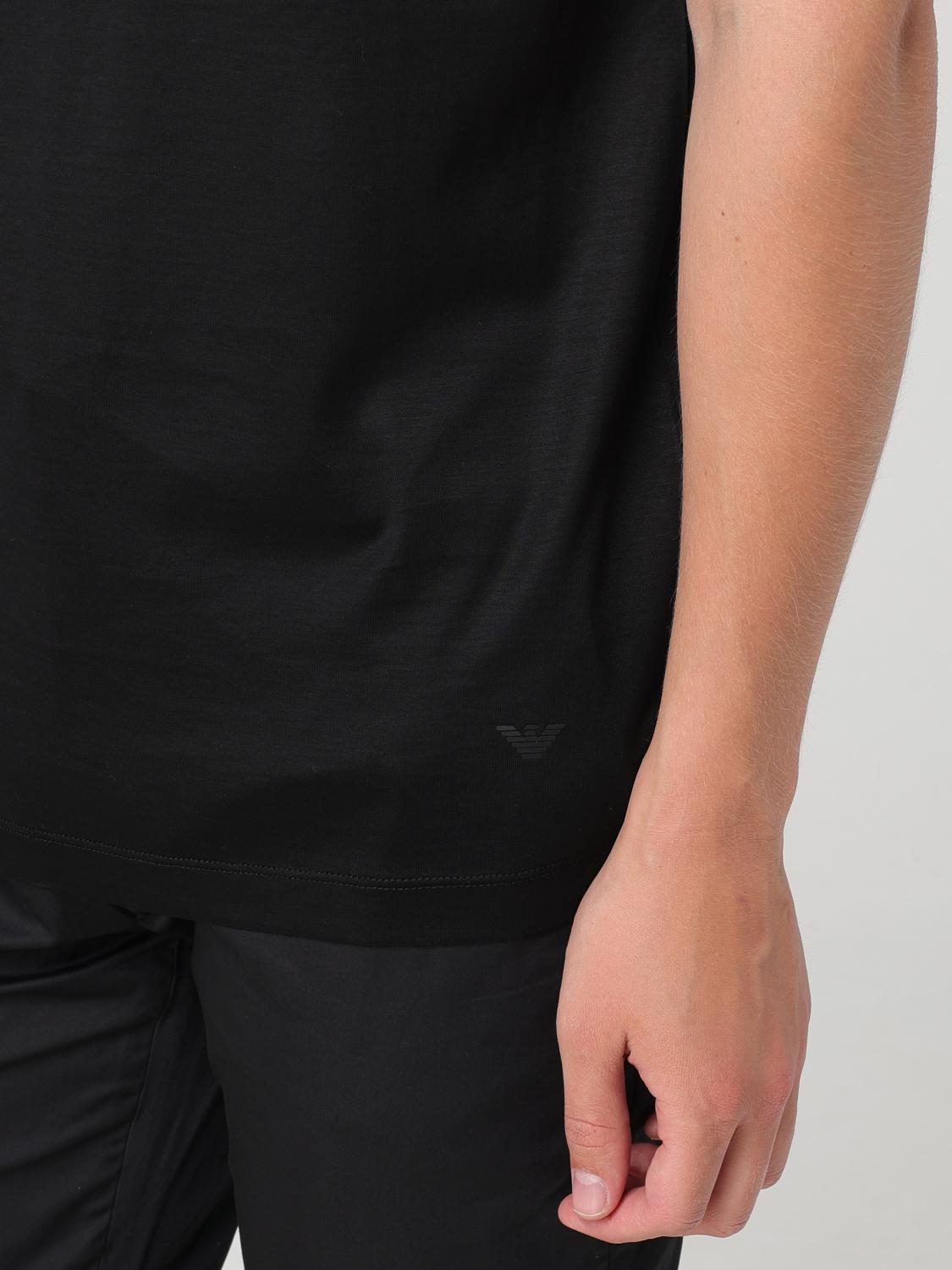 Emporio Armani T Shirt Men Black