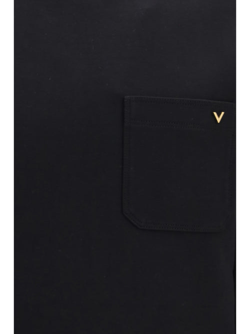 Valentino Cotton jersey crewneck Sweatshirt - Black