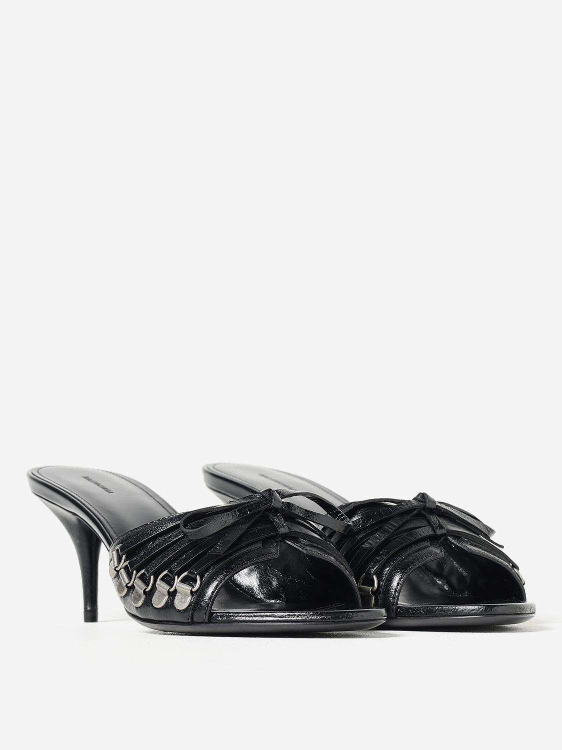 Balenciaga Heeled Sandals Woman Black
