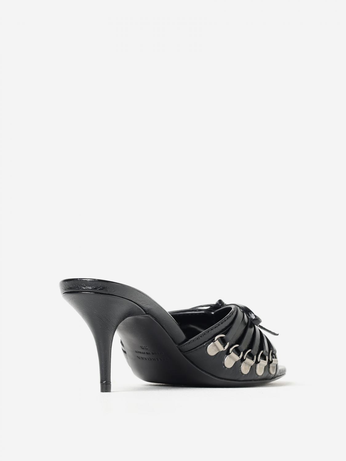 Balenciaga Heeled Sandals Woman Black
