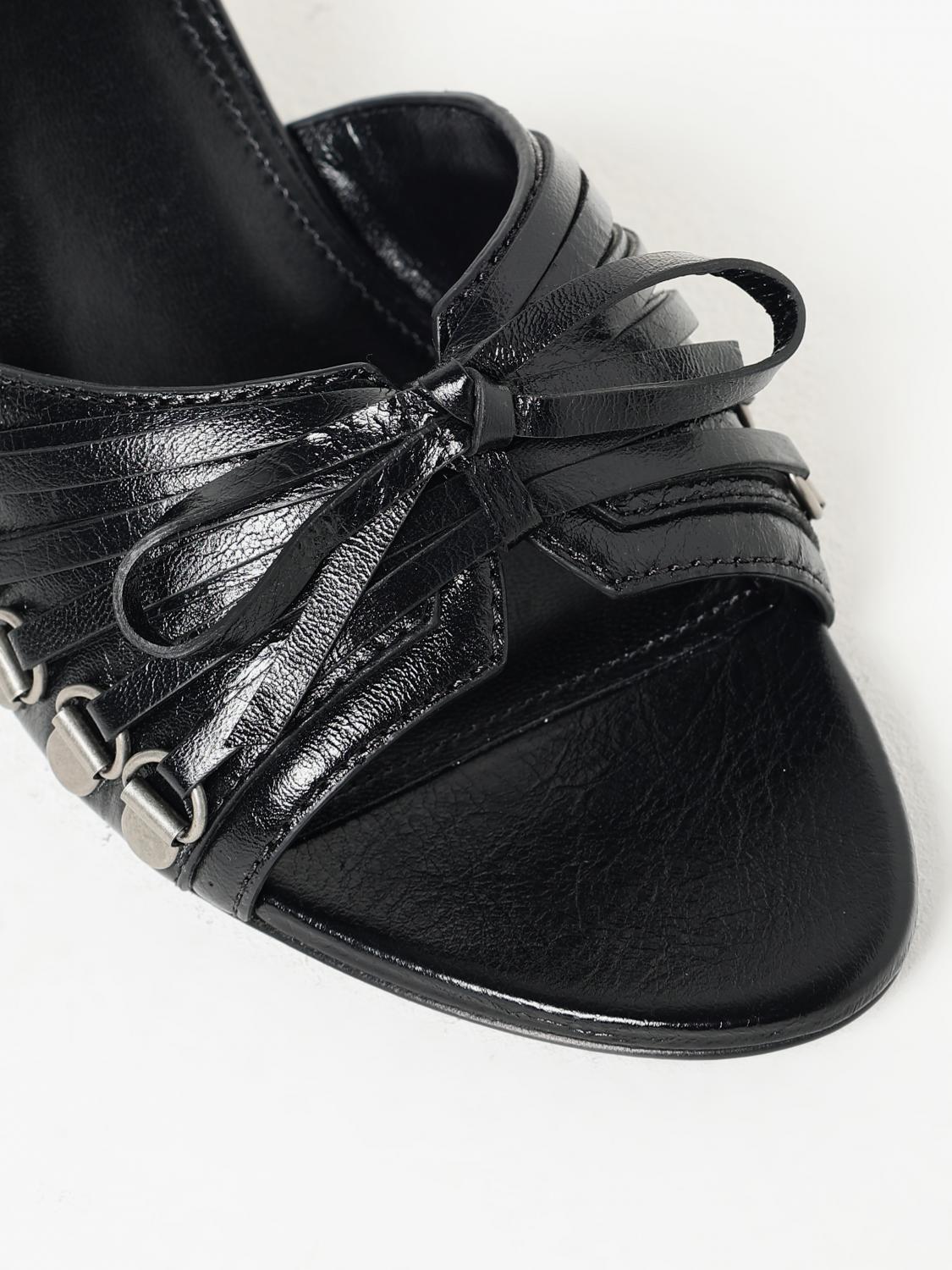 Balenciaga Heeled Sandals Woman Black