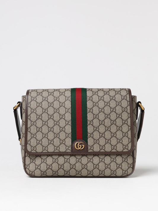 Gucci Shoulder Bag Men Beige