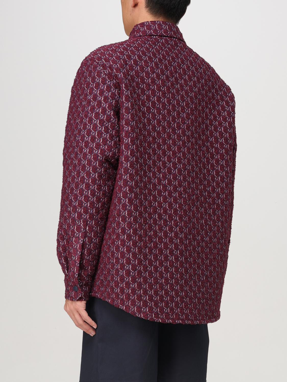 Gucci Shirt Men Red