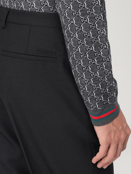 Gucci Pants Men Black