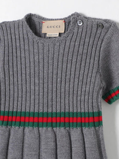 Gucci Romper Kids Grey