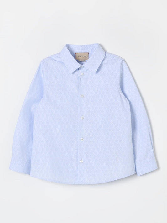 Gucci Shirt Kids Gnawed Blue