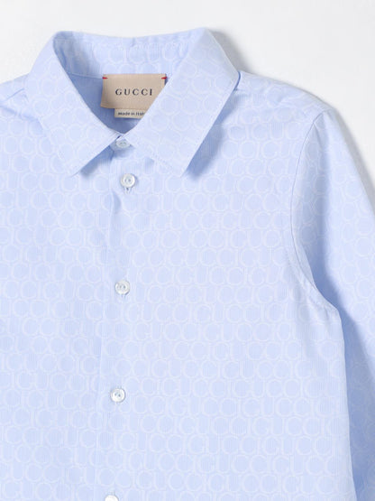 Gucci Shirt Kids Gnawed Blue