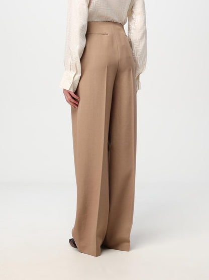 Fendi Pants Woman Brown