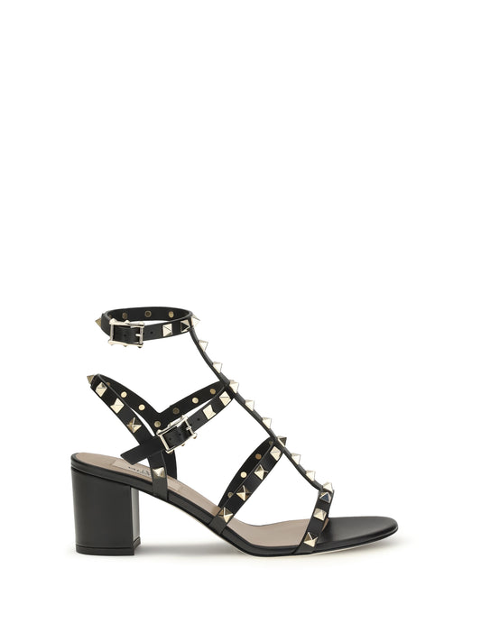 VALENTINO GARAVANI Leather Rockstud Sandals