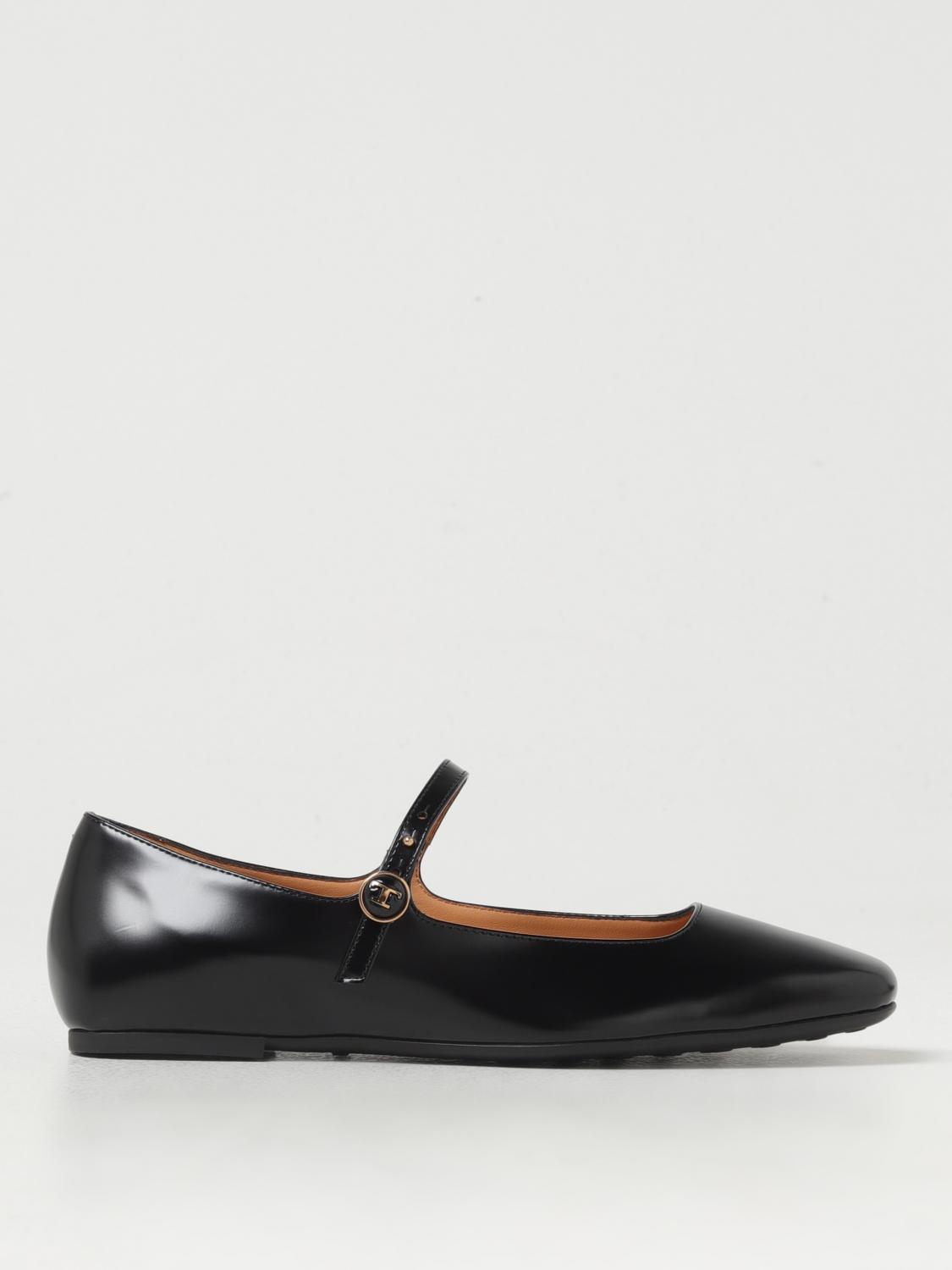 Tod's Ballet Flats Woman Black