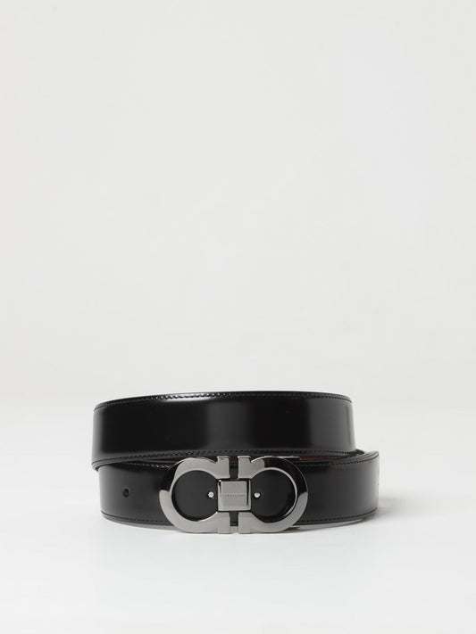 Ferragamo Belt Men Black
