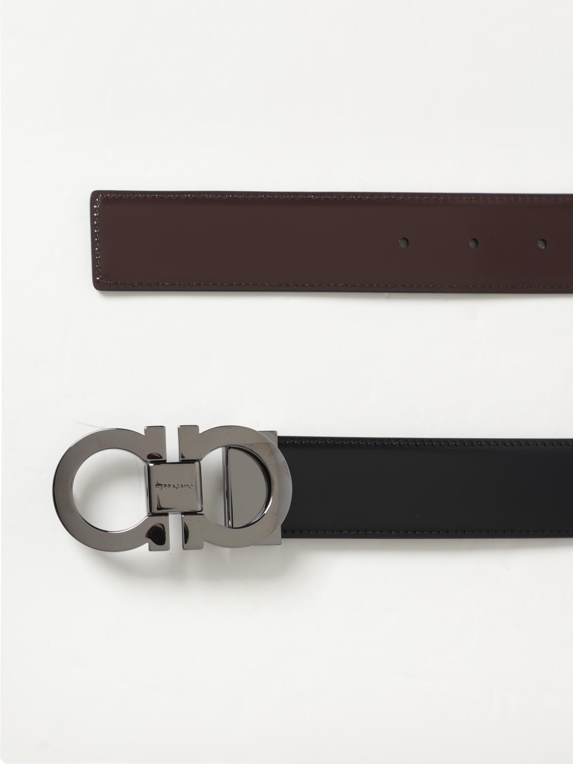Ferragamo Belt Men Black