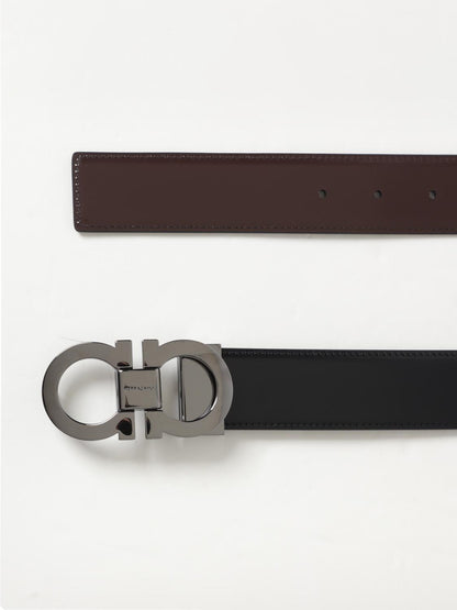 Ferragamo Belt Men Black