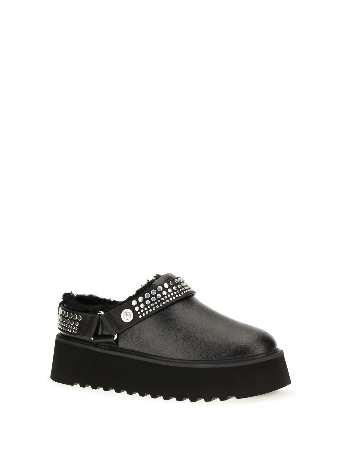 Pinko Martina brushed leather ankle Boots - Black