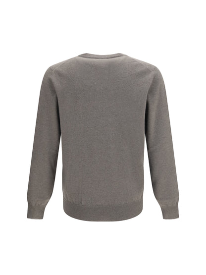 Brunello Cucinelli Cashmere Sweater - Army Washed+Ciottolo